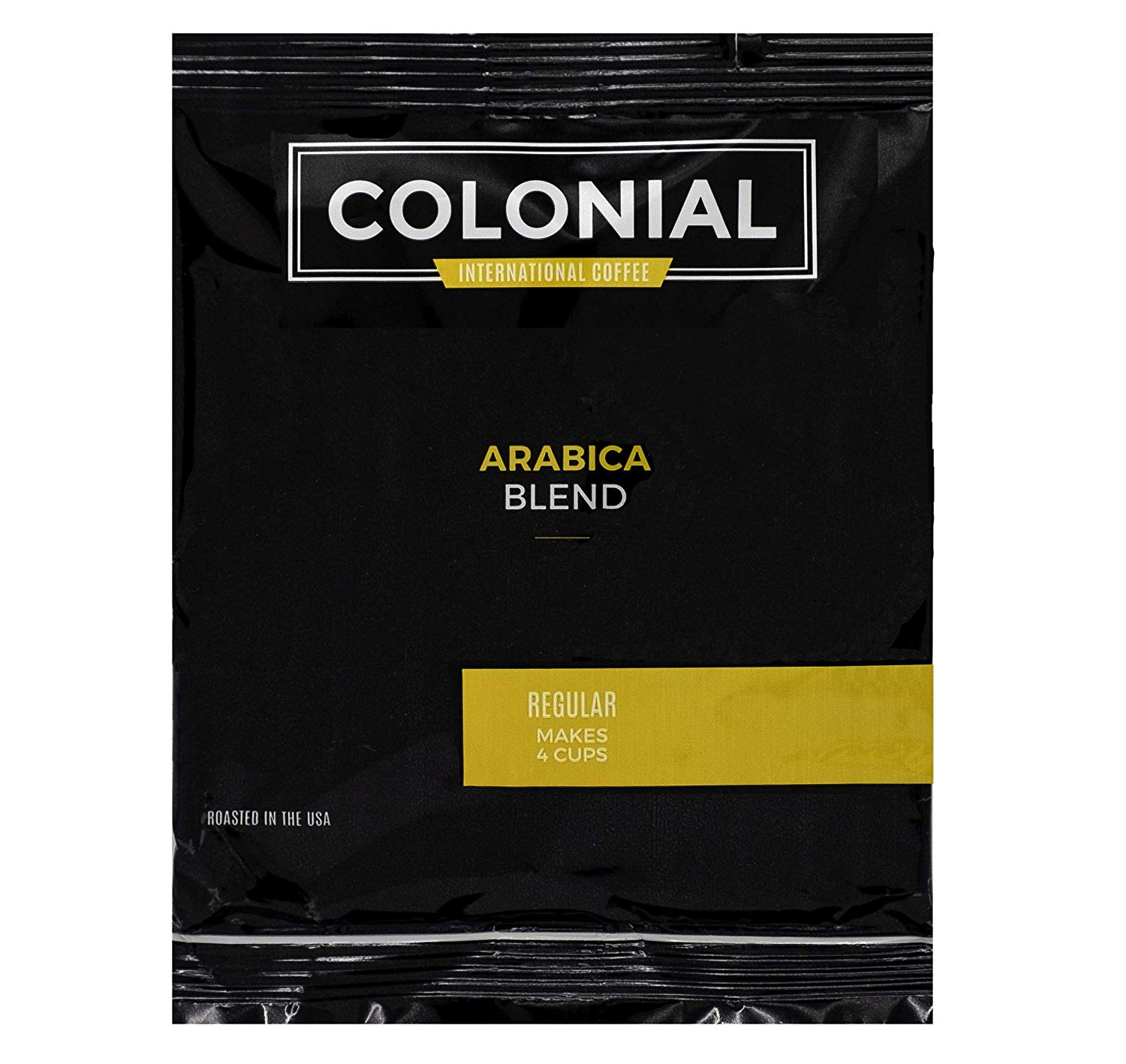 Colonial International In-Room Arabica Regular Coffee Filter Pack 0.5oz